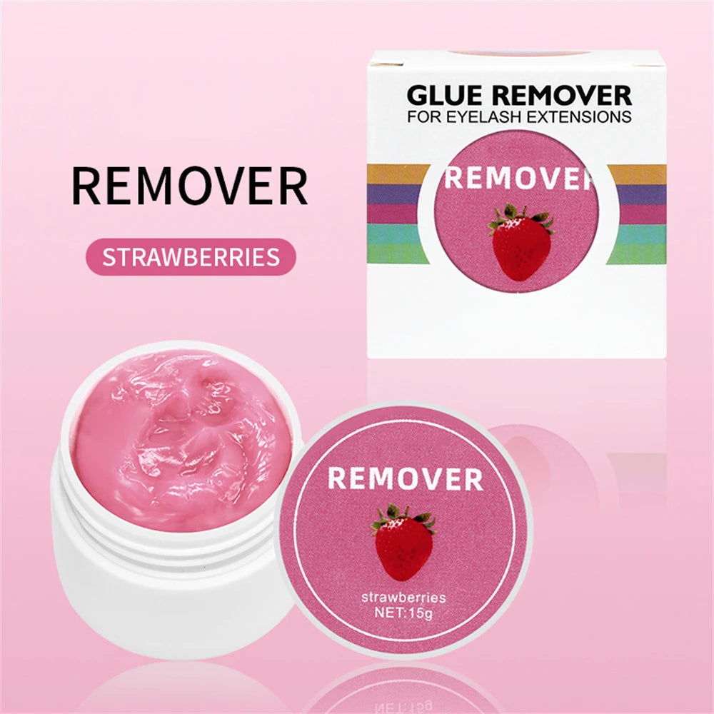 15g Eyelash Extension Glue Remover Cream – Professional Korean Lash Adhesive Dissolver