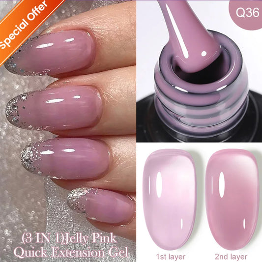 7ml Metallic Chrome Silver Mirror Effect Gel – Super Bright Line Art & French Tip Nail Painting Gel Polish