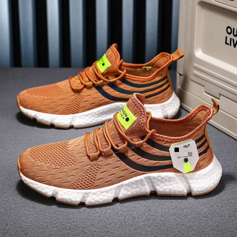 Breathable Lightweight Mesh Sneakers – Unisex Running Shoes for Women and Men