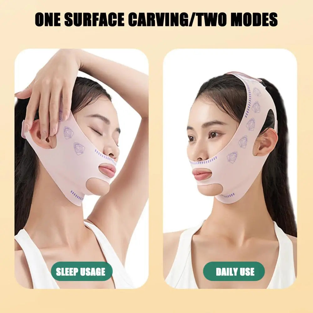 V-Line Lifting Chin and Cheek Slimming Band – Face Shaping Strap for Firming and Anti-Wrinkle Care