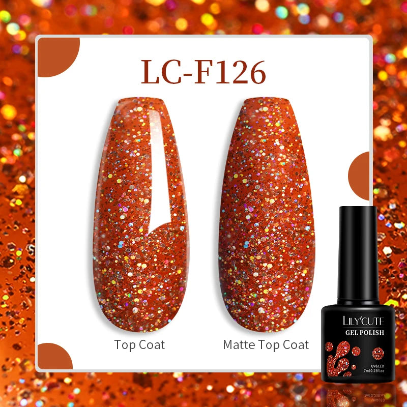7ml Brown Earth Tone Gel Nail Polish – Coffee Color Series UV Soak-Off Varnish for Autumn & Winter