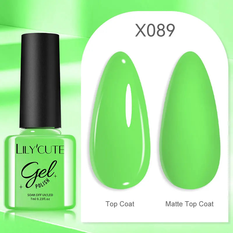 7ml Thermal Color-Changing Gel Nail Polish – Temperature Reactive Vernis with Matte & Bright Effect