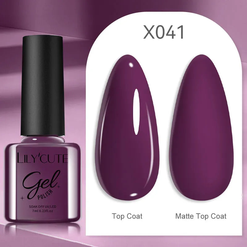 7ml Thermal Color-Changing Gel Nail Polish – Temperature Reactive Vernis with Matte & Bright Effect