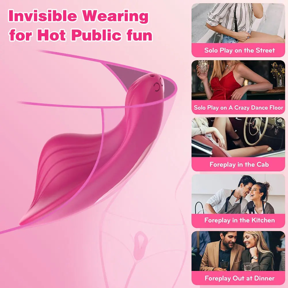 APP-Controlled Wearable Vibrator – Magnetic Remote Egg Clit Stimulator for Women