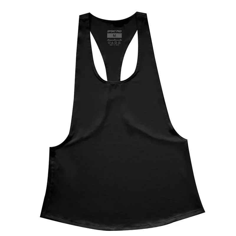 Women's Quick-Dry T-Back Tank Top – Slim Fit Sleeveless Workout Vest