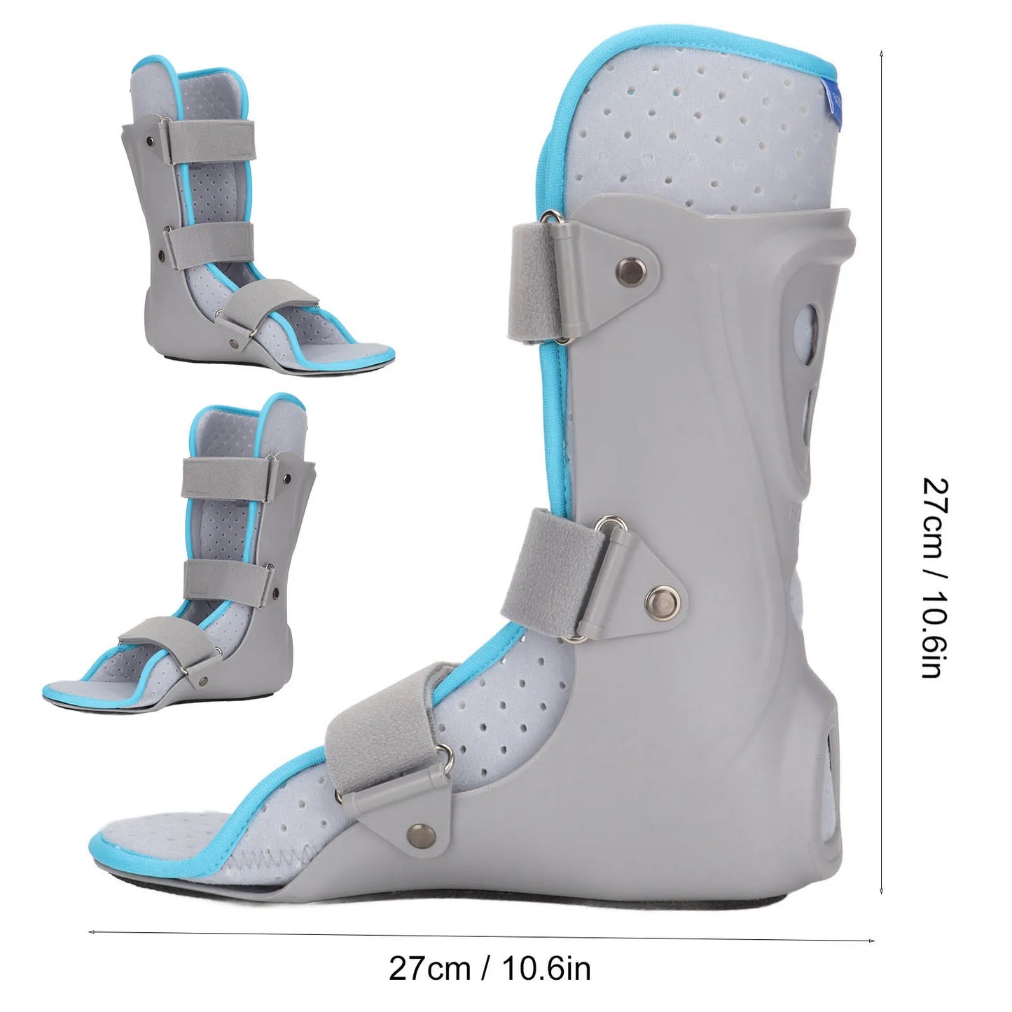 Adjustable Ankle and Foot Support Brace – Breathable Stabilizer for Fracture Recovery, Sprain Protection, and Bone Care Splint