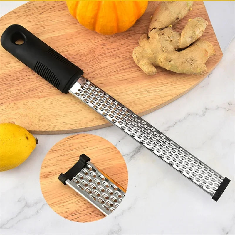 Stainless Steel Cheese Grater and Zester – Multipurpose Slicer for Lemon, Chocolate, Fruits & Vegetables, Kitchen Cutter Tool