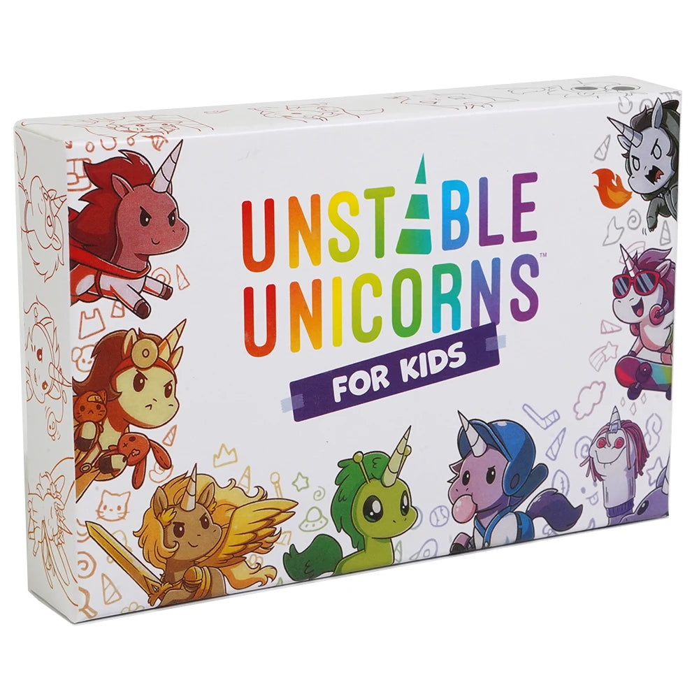 Unstable Unicorns Card Game – English Edition Family Party Strategy Game Expansion & Base Version