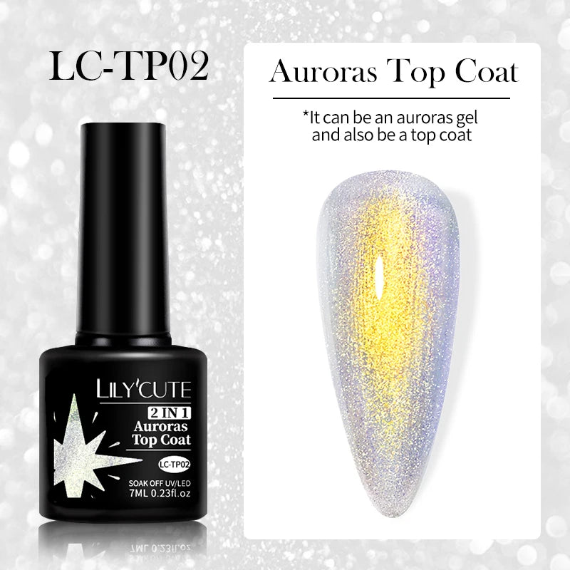 7ml Purple Red Glitter Gel Nail Polish – Soak Off UV Semi-Permanent Varnish for DIY Winter Nail Art