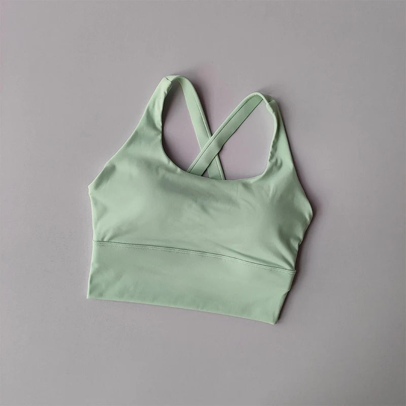 All-in-One High-Intensity Shockproof Sports Bra – Professional Support for Running and Fitness