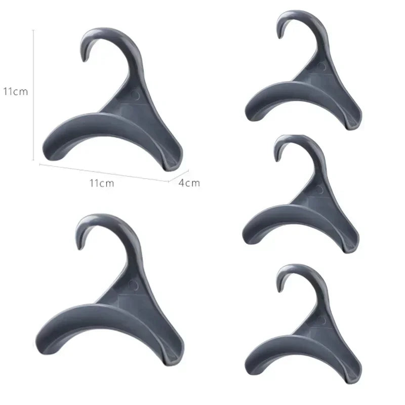 5-Piece Bag Hanger Hooks – Handbag, Hat, Scarf & Backpack Storage Rack for Wardrobe Organization