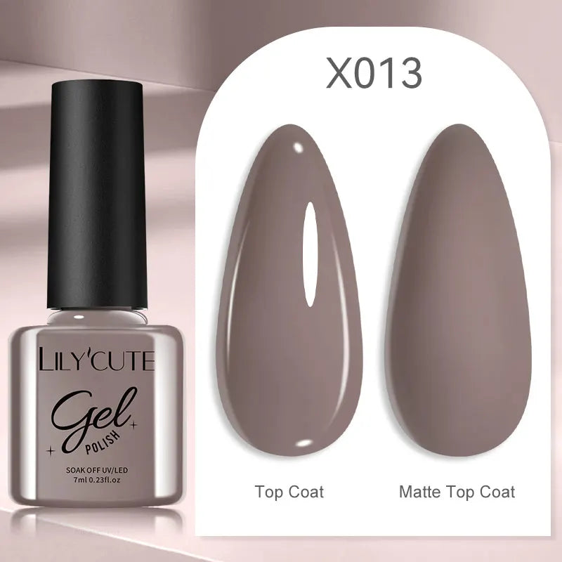 7ml Thermal Color-Changing Gel Nail Polish – Temperature Reactive Vernis with Matte & Bright Effect