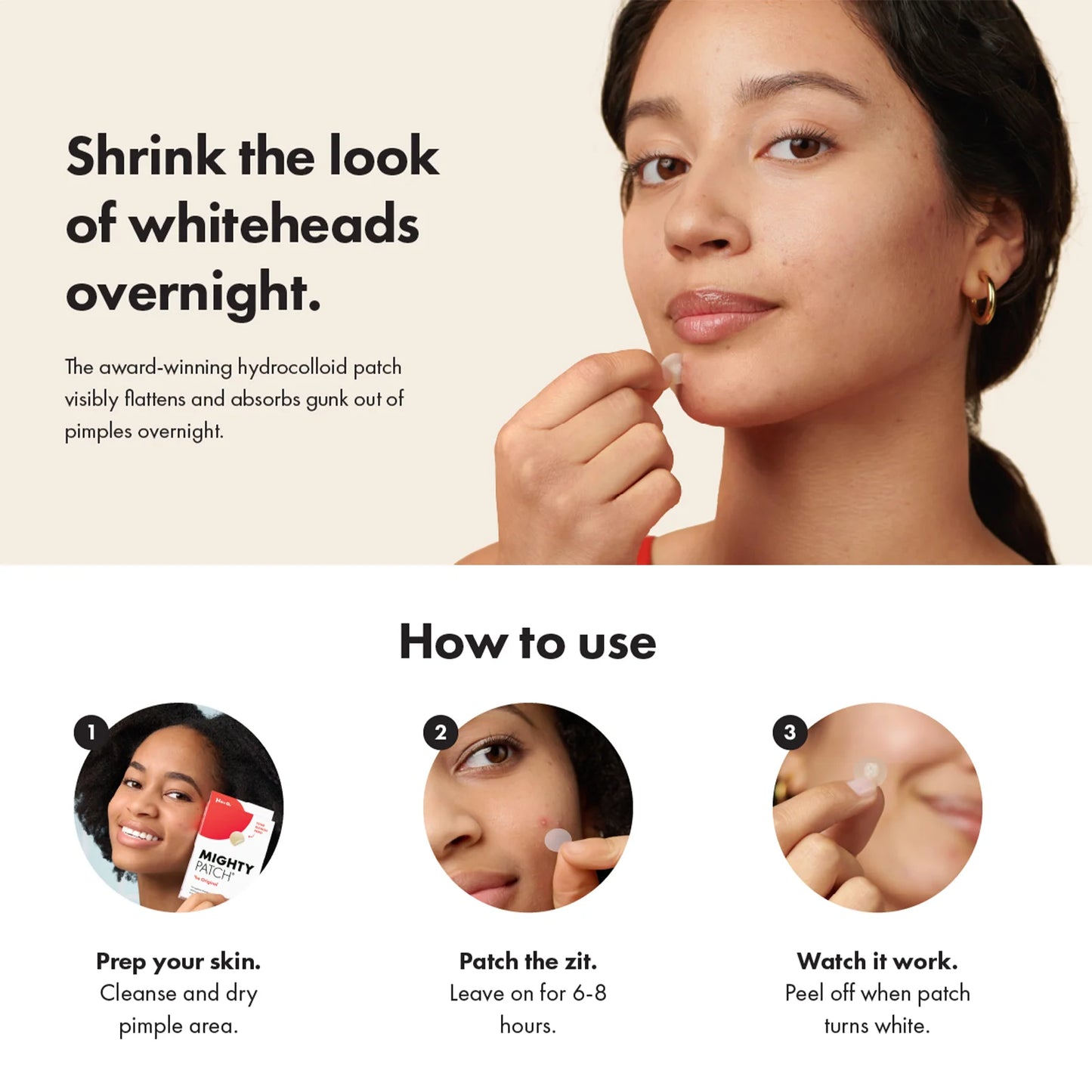 Acne Invisible Patch Set for Day and Night – Discreet Blemish Cover for Face and Skin