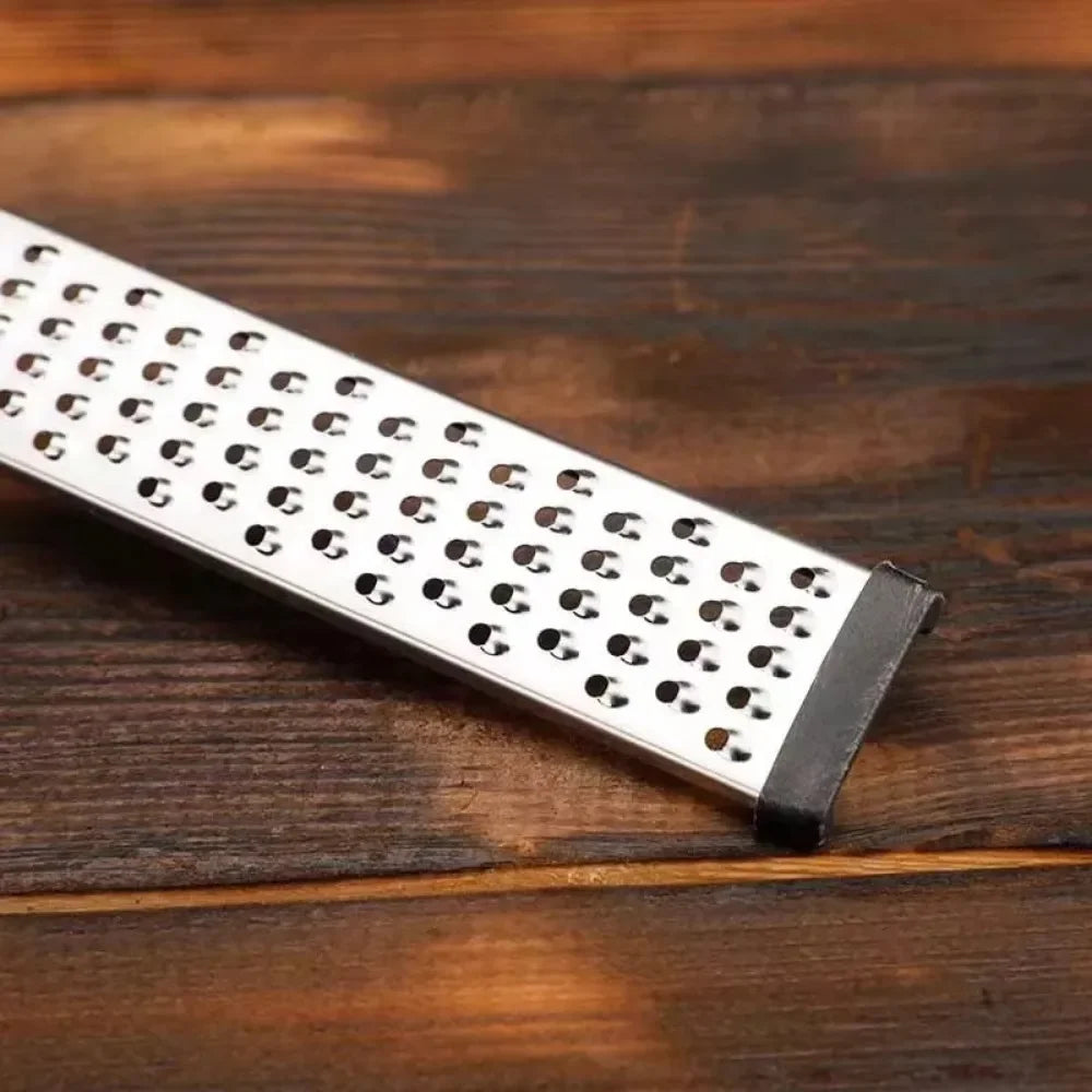 Stainless Steel Cheese Grater and Zester – Multipurpose Slicer for Lemon, Chocolate, Fruits & Vegetables, Kitchen Cutter Tool