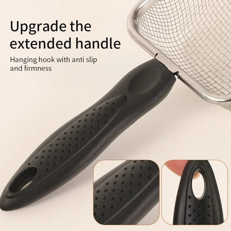Stainless Steel Cat Litter Scoop – Fine Mesh Shovel for Reptile Sand and Pet Bedding Cleanup