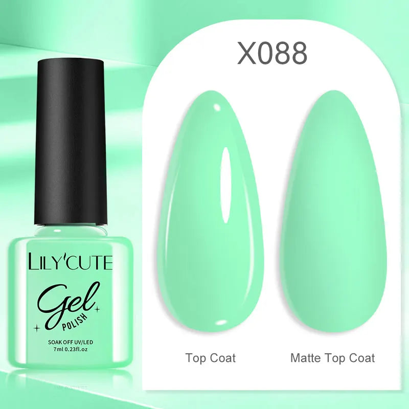 7ml Thermal Color-Changing Gel Nail Polish – Temperature Reactive Vernis with Matte & Bright Effect