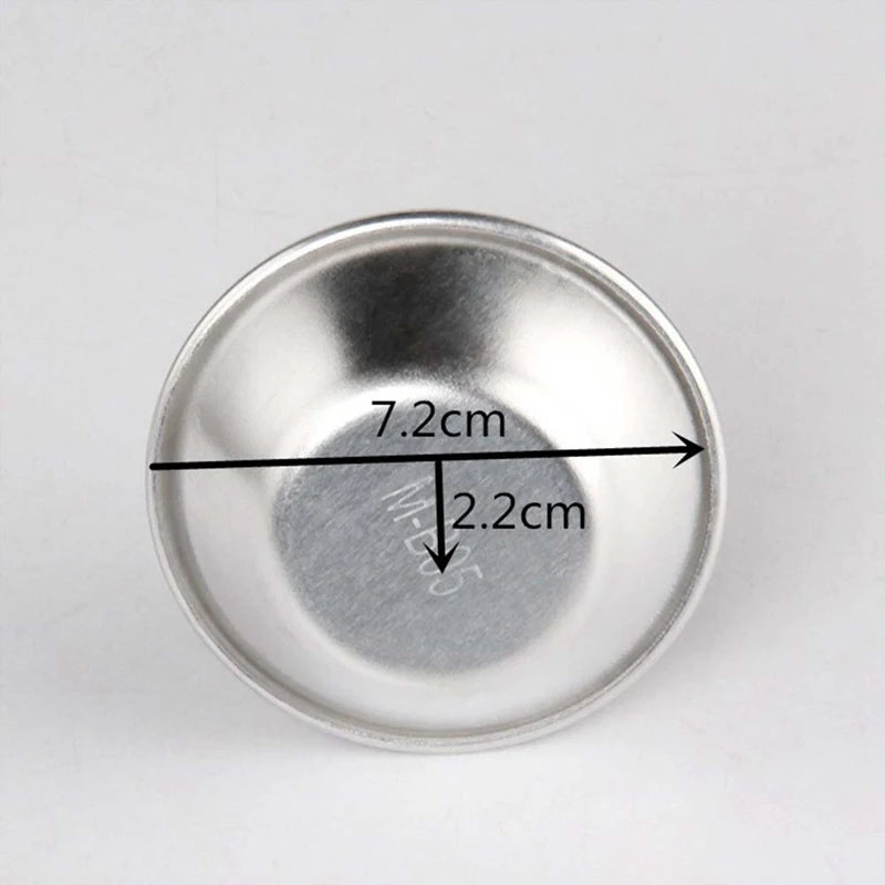 10Pcs Aluminum Egg Tart Moulds – Portuguese Style Round Baking Cups for Cupcakes, Fruit Cakes & Pastries