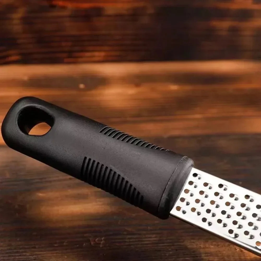 Stainless Steel Cheese Grater and Zester – Multipurpose Slicer for Lemon, Chocolate, Fruits & Vegetables, Kitchen Cutter Tool