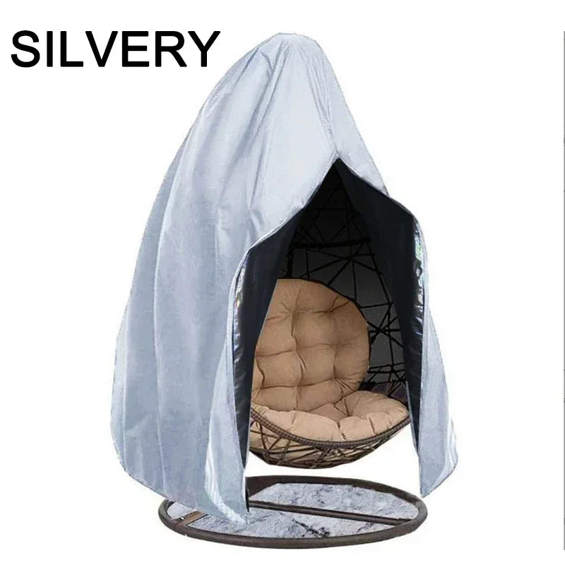 Waterproof Hanging Chair Cover – Anti-Dust Slipcover for Outdoor Swing Chairs