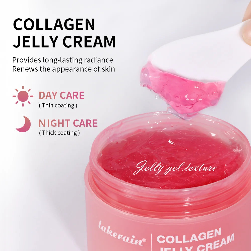 100ml Collagen Jelly Cream – Niacinamide Moisturizing Face Gel for Anti-Aging, Hydration & Firmness