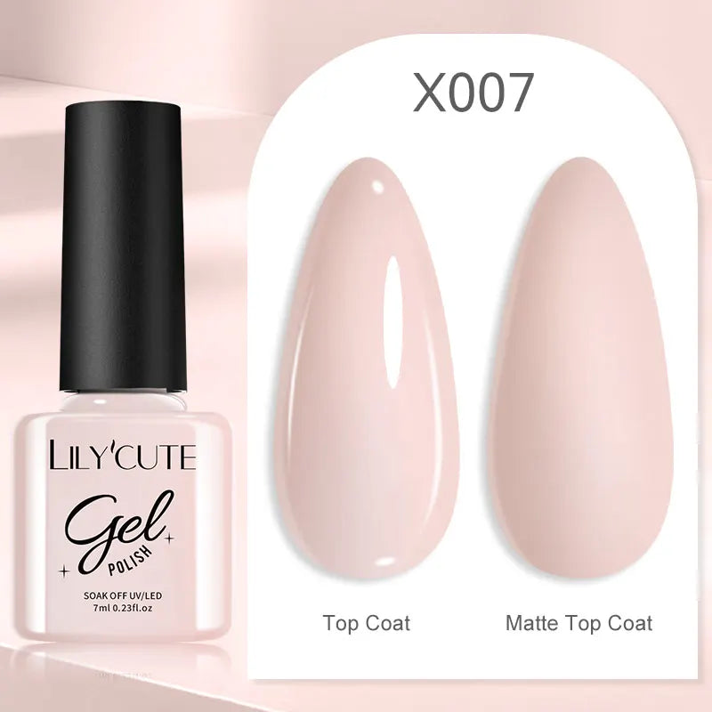 7ml Thermal Color-Changing Gel Nail Polish – Temperature Reactive Vernis with Matte & Bright Effect