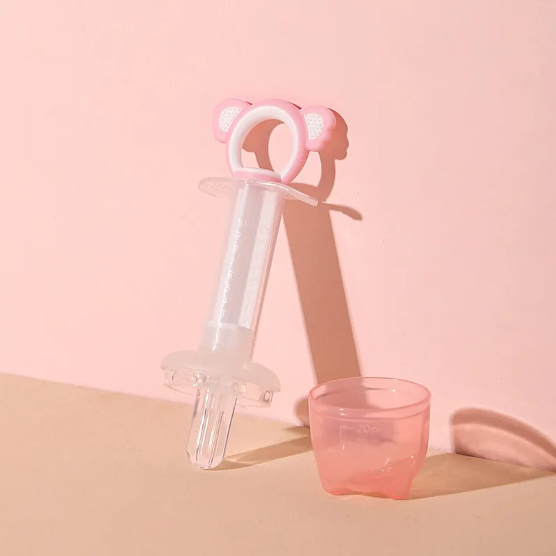 BPA-Free Baby Medicine Feeder – Food Grade Anti-Choke Dropper Dispenser with Squeeze Pacifier Design