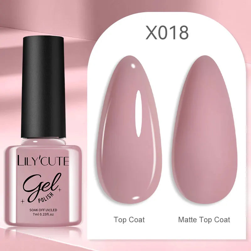 7ml Thermal Color-Changing Gel Nail Polish – Temperature Reactive Vernis with Matte & Bright Effect