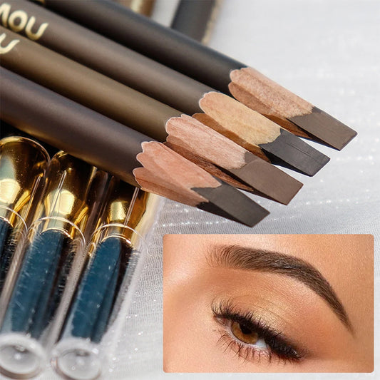 Waterproof Microblading Eyebrow Pencil – Long-Lasting Soft Mist Brow Enhancer for Natural Definition and Shape