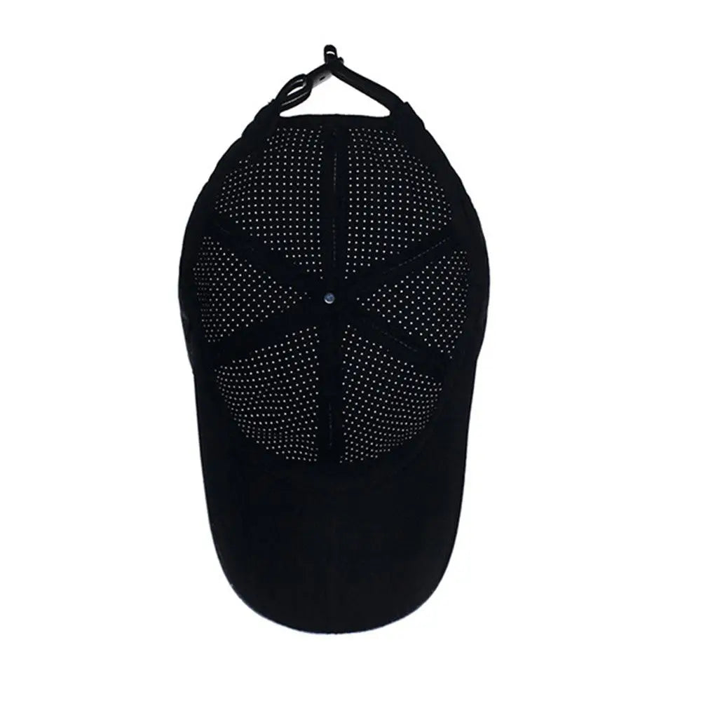 Unisex Quick-Drying Mesh Baseball Cap – Breathable Sun Protection Hat for Summer Travel and Sports