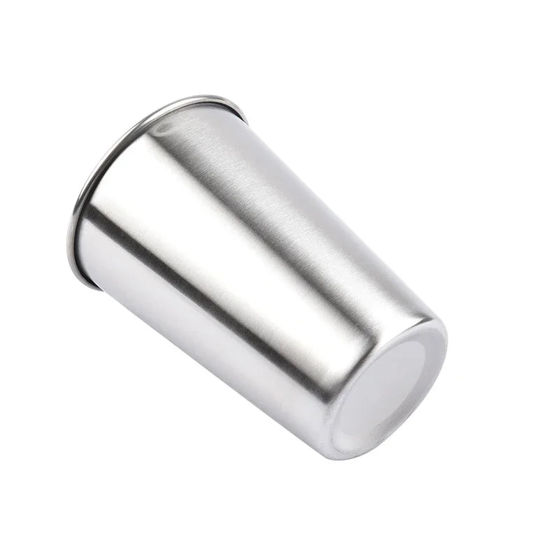 Stainless Steel Mini Cups – 30/70/180/320ML Portable Metal Beer, Wine, and Coffee Mugs for Camping & Travel
