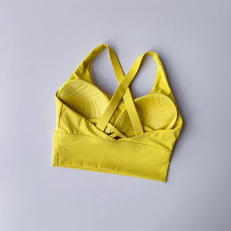 All-in-One High-Intensity Shockproof Sports Bra – Professional Support for Running and Fitness