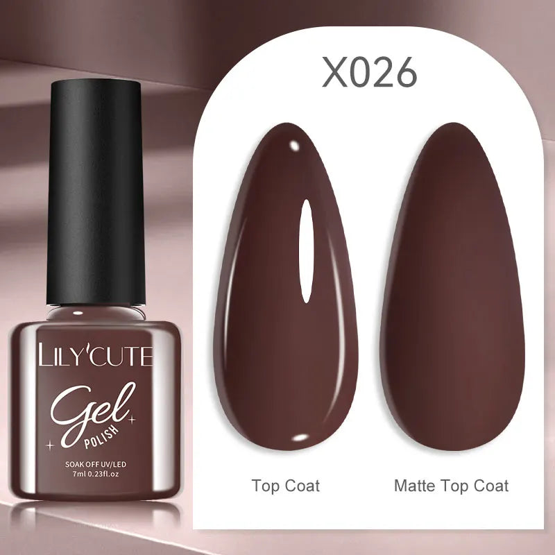 7ml Thermal Color-Changing Gel Nail Polish – Temperature Reactive Vernis with Matte & Bright Effect