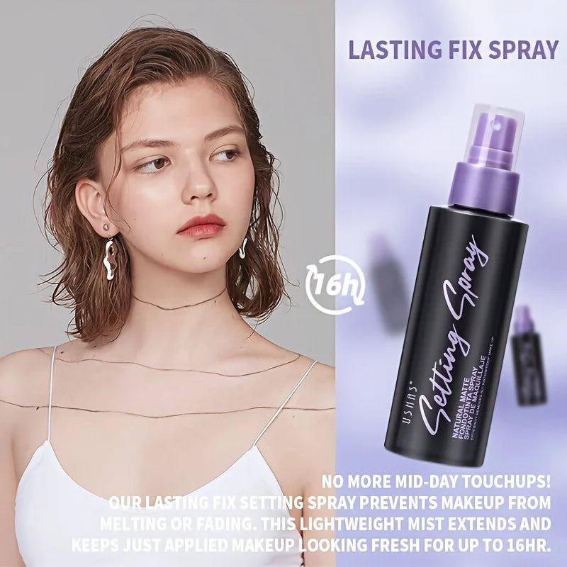 Waterproof Makeup Setting Spray – Long-Lasting Oil Control & Hydrating Matte Finish Mist