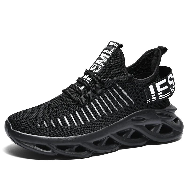 Breathable Mesh Running Sneakers – Lightweight Unisex Tennis Shoes for Outdoor Walking and Fitness