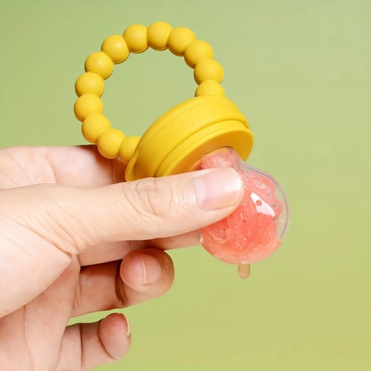 3pcs Silicone Baby Fruit & Vegetable Feeders with Handle – Safe Food Pacifier for Infants & Toddlers
