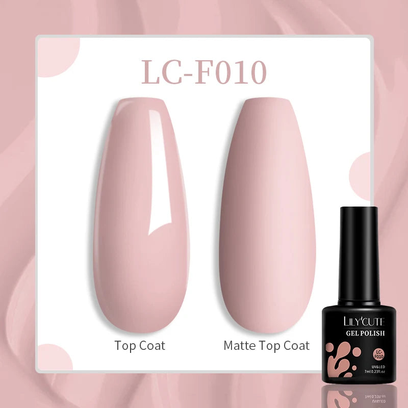 7ml Brown Earth Tone Gel Nail Polish – Coffee Color Series UV Soak-Off Varnish for Autumn & Winter