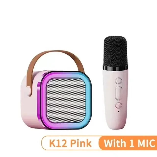 Wireless Bluetooth Microphone with Speaker – Noise Reduction Mic for Karaoke, Gaming, Live Streaming, and Smartphones