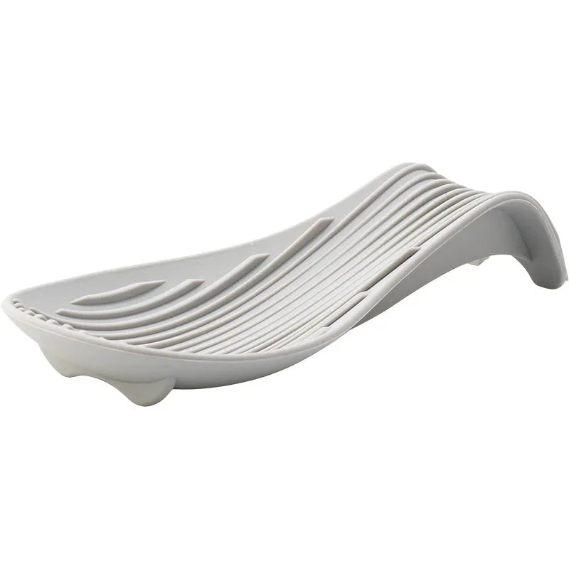 1/4Pcs Silicone Heat-Resistant Spoon Holders – Non-Slip Utensil Rest and Placemat for Kitchen Cooking Tools