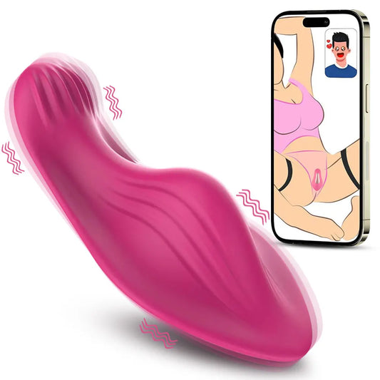 APP-Controlled Wearable Vibrator – Magnetic Remote Egg Clit Stimulator for Women