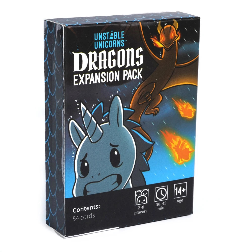 Unstable Unicorns Card Game – English Edition Family Party Strategy Game Expansion & Base Version