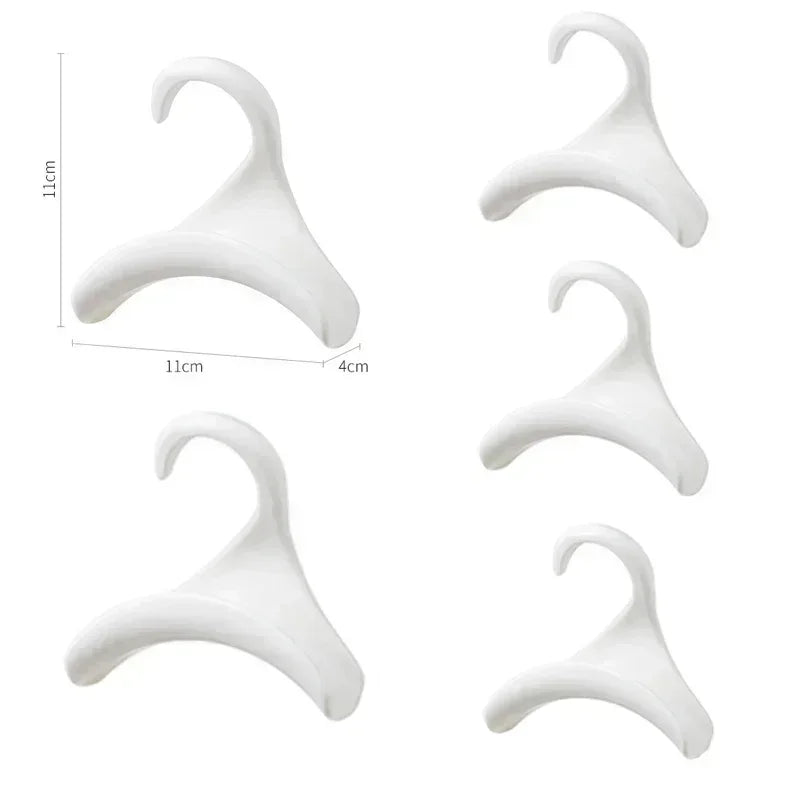 5-Piece Bag Hanger Hooks – Handbag, Hat, Scarf & Backpack Storage Rack for Wardrobe Organization