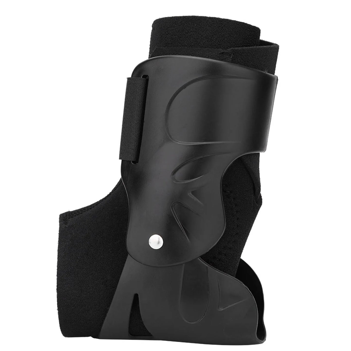 Breathable Ankle Support Brace – Compression Foot Guard Strap for Bone Care and Injury Prevention, Elastic Black Wrap