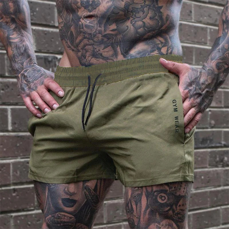 Summer Men's Gym Running Shorts – Lightweight Breathable Sports Sweatpants for Fitness and Training