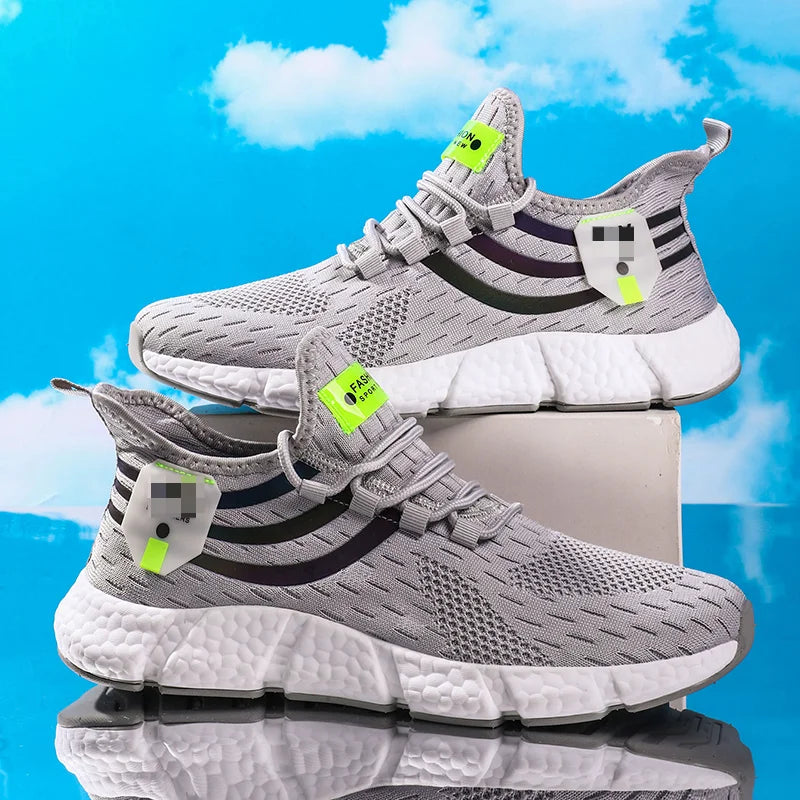 Breathable Lightweight Mesh Sneakers – Unisex Running Shoes for Women and Men