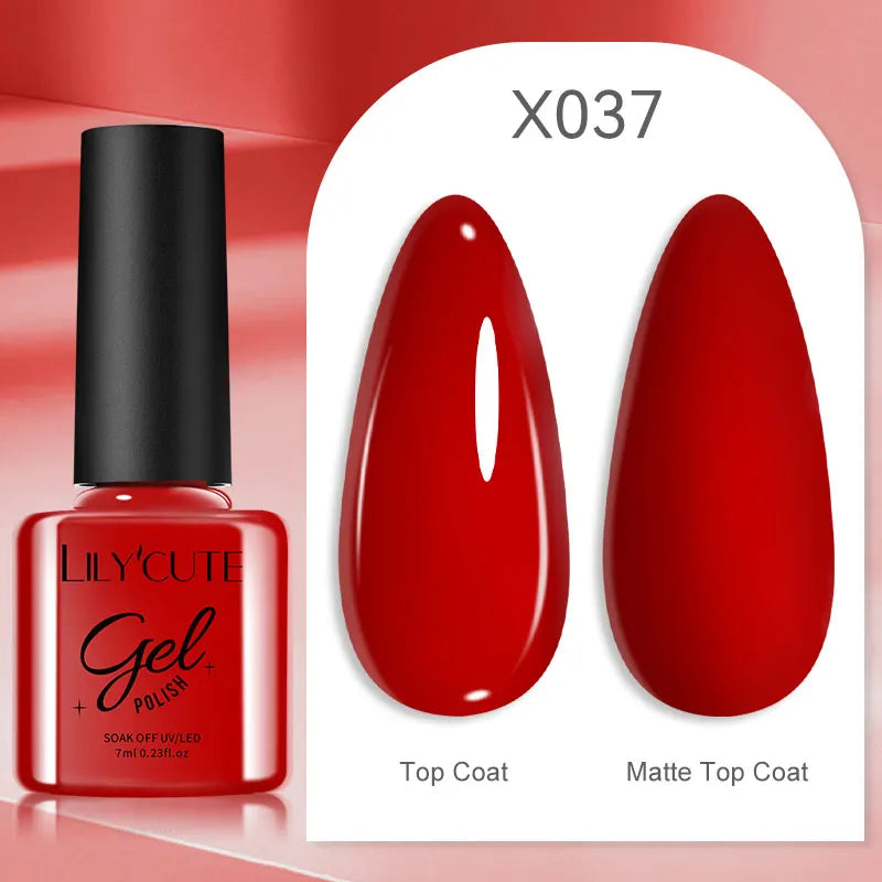 7ml Thermal Color-Changing Gel Nail Polish – Temperature Reactive Vernis with Matte & Bright Effect