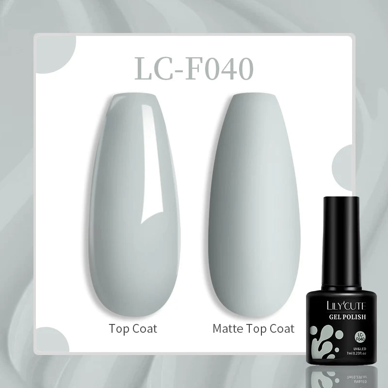 7ml Brown Earth Tone Gel Nail Polish – Coffee Color Series UV Soak-Off Varnish for Autumn & Winter