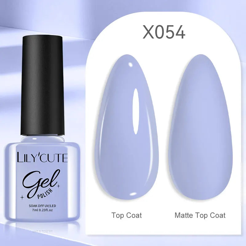 7ml Thermal Color-Changing Gel Nail Polish – Temperature Reactive Vernis with Matte & Bright Effect