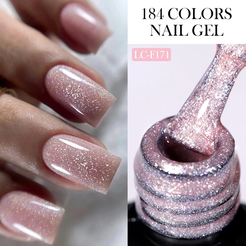 6-in-1 HEMA-Free Hard Gel Nail Polish – Clear Self-Leveling Nail Extension & Reinforcement Builder Gel (8ml)