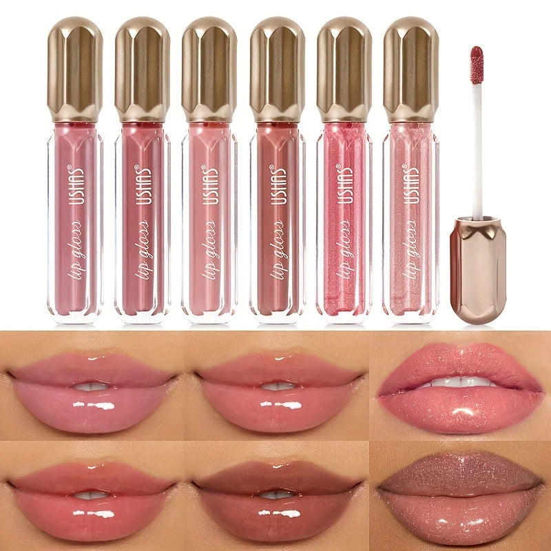 5-Color Jelly Lipsticks – Color-Changing Crystal Flower Lip Balm with Rosehip Oil