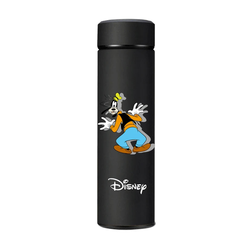 500ml Disney Mickey & Minnie Stainless Steel Thermos Cup – Double-Layer Tea Separation Bottle for Kids and Adults, 6–12 Hour Insulation